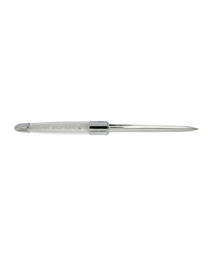 COUPE PAPIER METAL GARNI STRASS