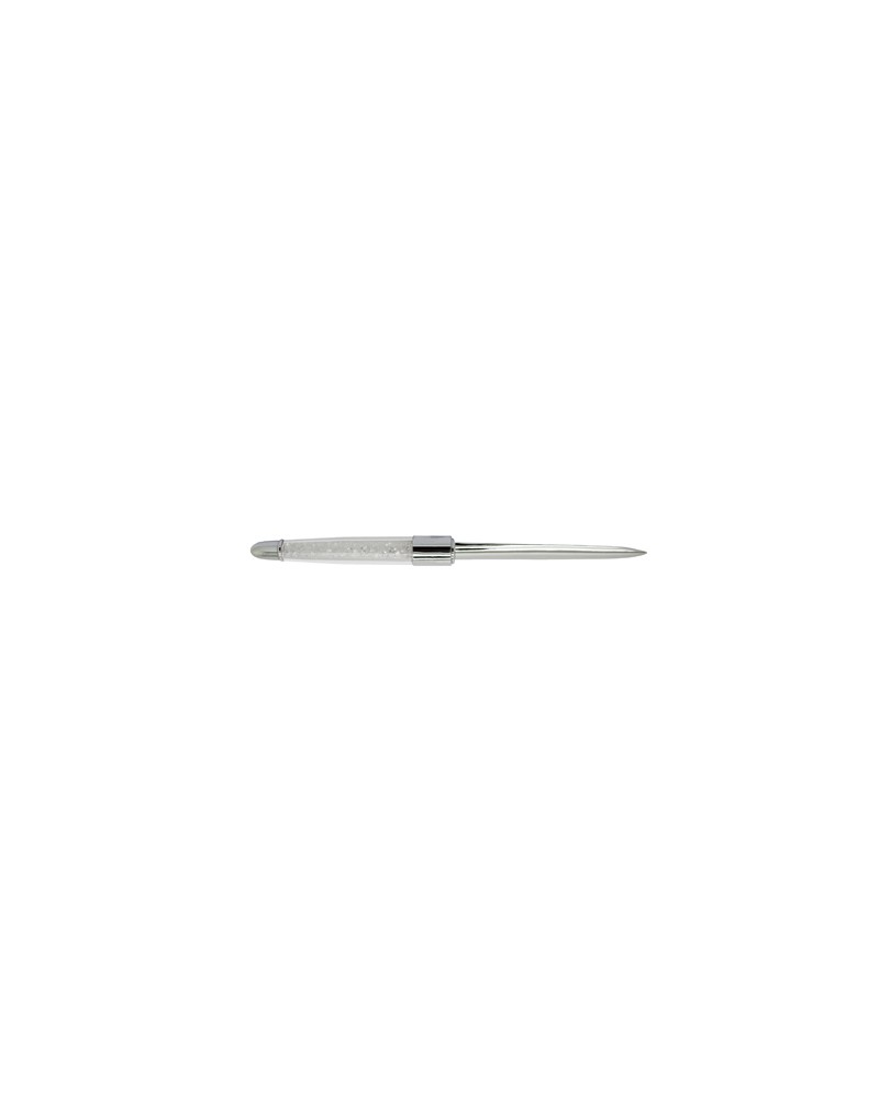 COUPE PAPIER METAL GARNI STRASS