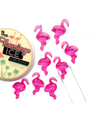 SACHET DE 20 GLAONS FORME FLAMANT ROSE