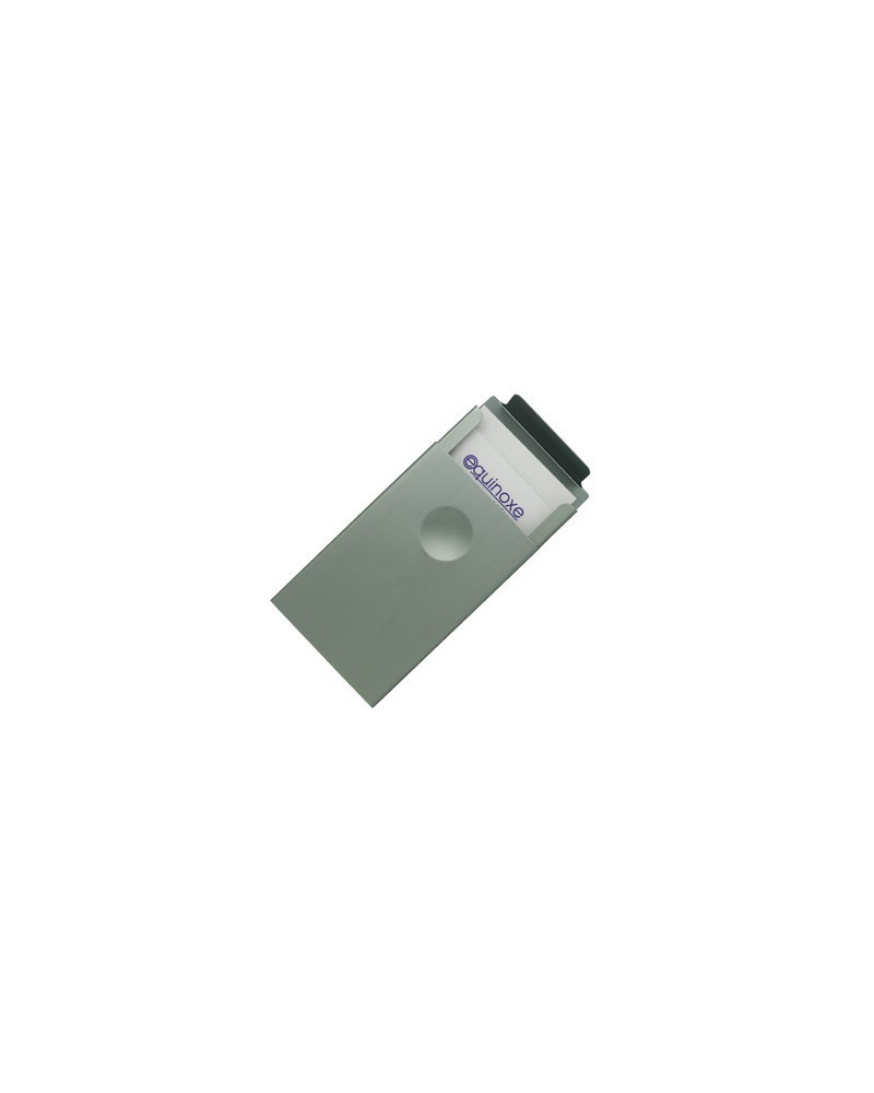 ETUI PORTE CARTES OU CIGARETTES ALU GRIS