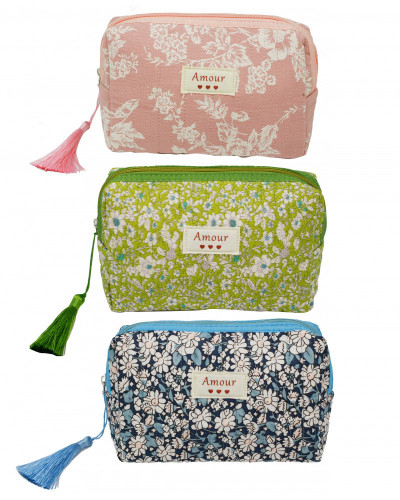POCHETTE MAQUILLAG TISSU 