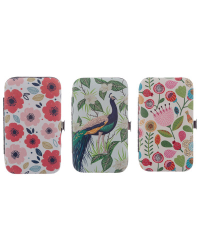 SET MANICURE COQUELICOTS  FLEURS D'AUTOMNE
