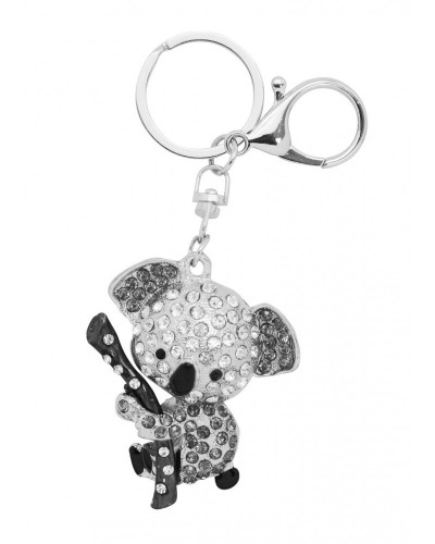 PORTE CLES METAL STRASSE FORME KOALA MET