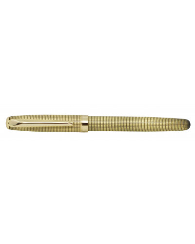 PLUME EN METAL MAT QUADRILLE