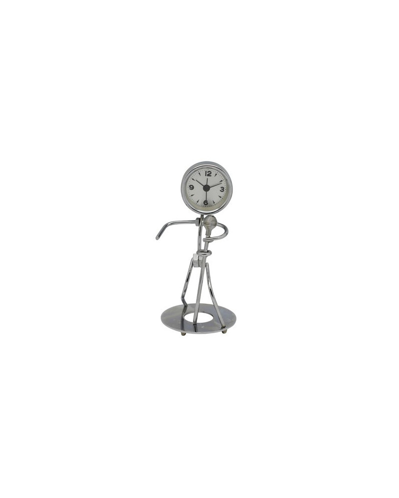 REVEIL METAL CHROME FORME CHANTEUR