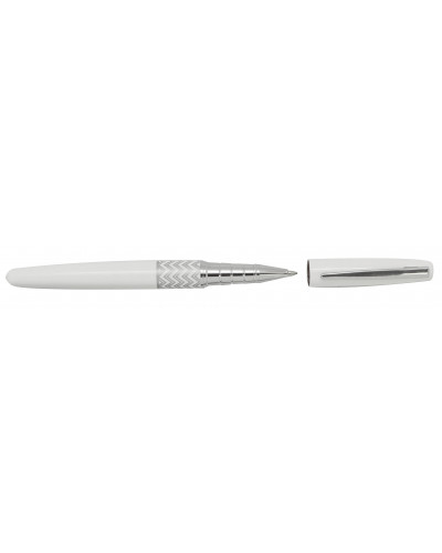 ROLLER METAL LAQUE AVEC FRISE COLORIS BLANC