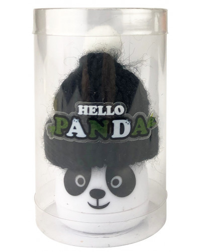 TAILLE CRAYONS PANDA AVEC BONNET X 24 PC