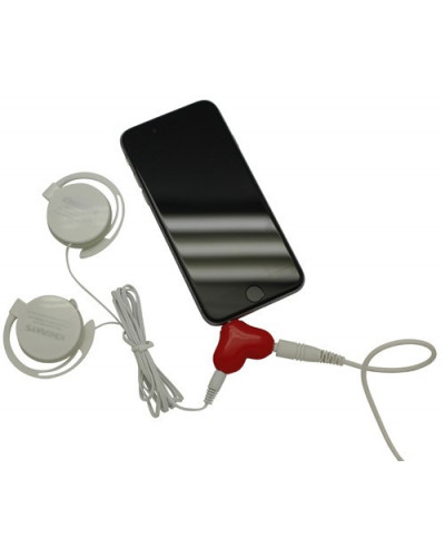 DOUBLEUR PRISE JACK COEUR ROUGE/ APP PHOTO