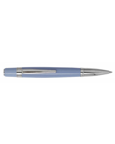 STYLO BILLE METAL LAQUE BLEU